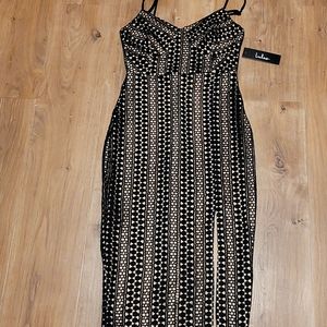 Small black and nude dress